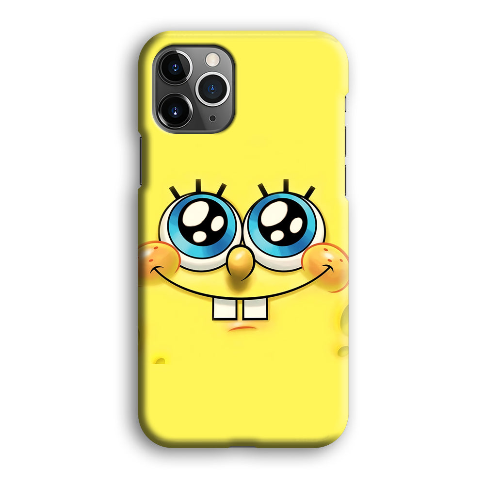 Spongebob's smiling face iPhone 12 Pro Case