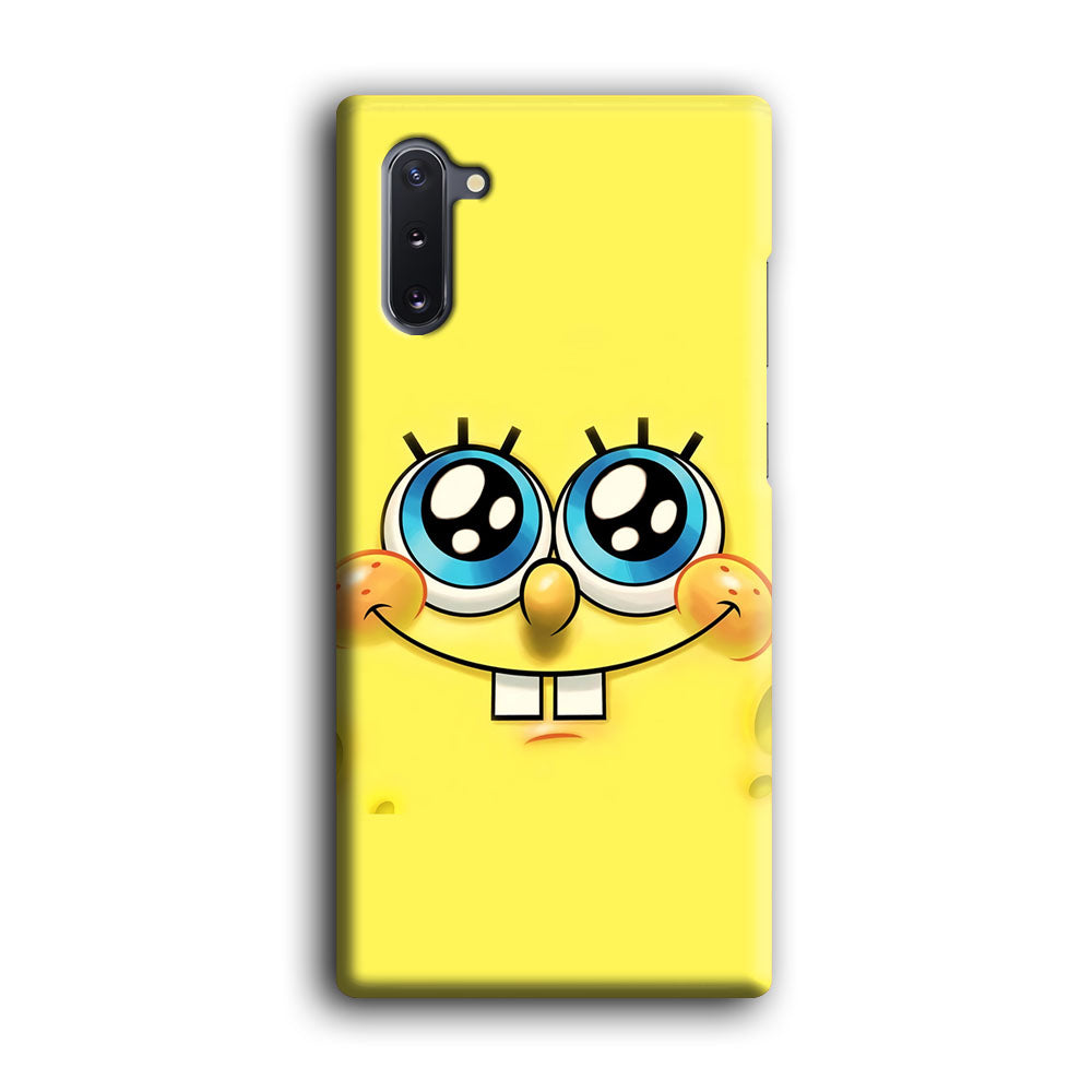 Spongebob's smiling face Samsung Galaxy Note 10 Case