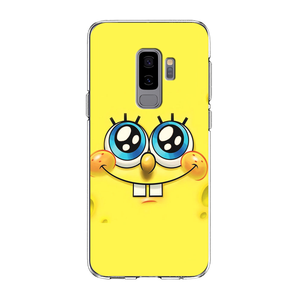 Spongebob's Smiling Face Samsung Galaxy S9 Plus Case