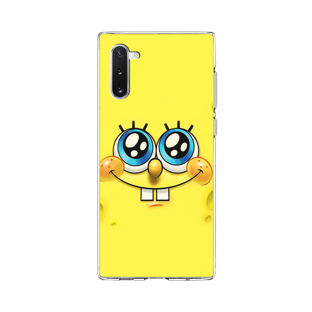 Spongebob's smiling face Samsung Galaxy Note 10 Case