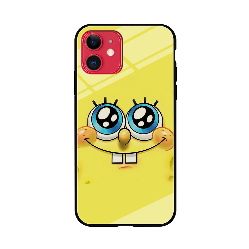 Spongebob's smiling face iPhone 11 Case