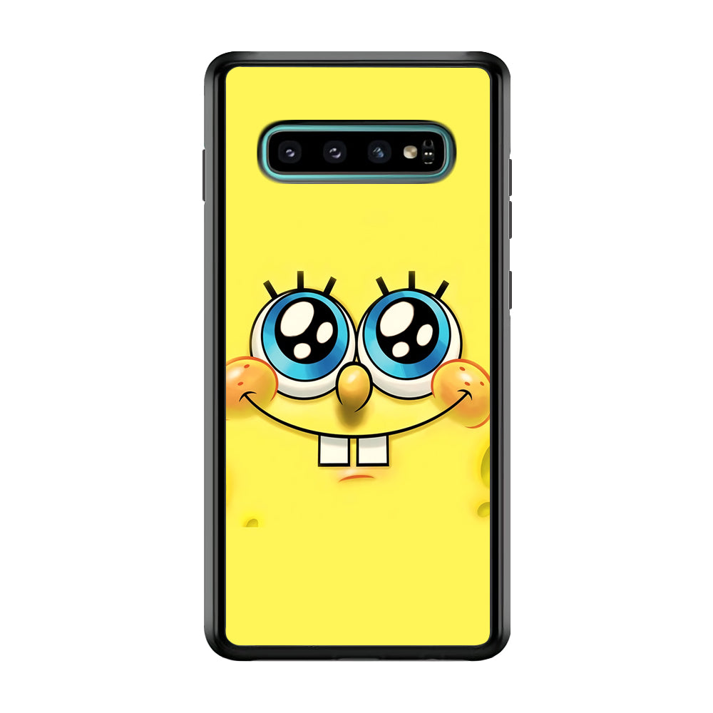 Spongebob's Smiling Face Samsung Galaxy S10 Plus Case