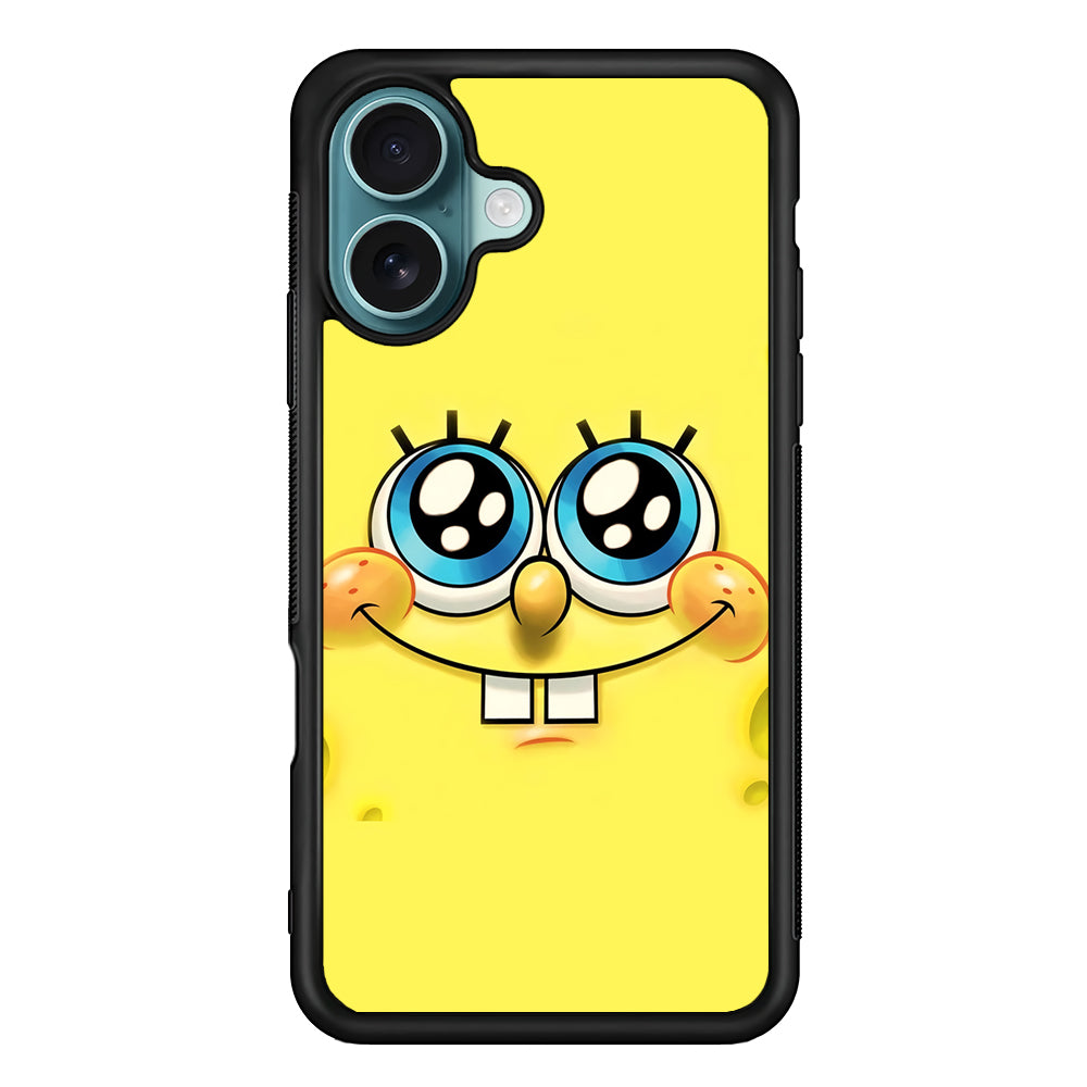 Spongebob's smiling face iPhone 16 Plus Case - Altracase