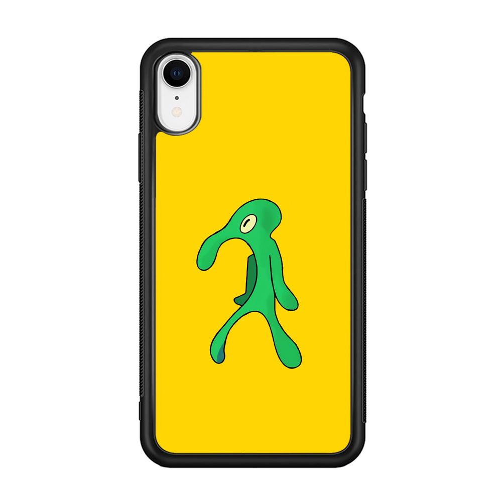 Squidward Painting Masterpiece iPhone XR Case
