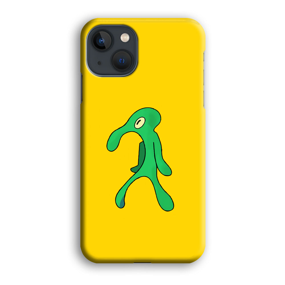 Squidward Painting Masterpiece iPhone 14 Plus Case