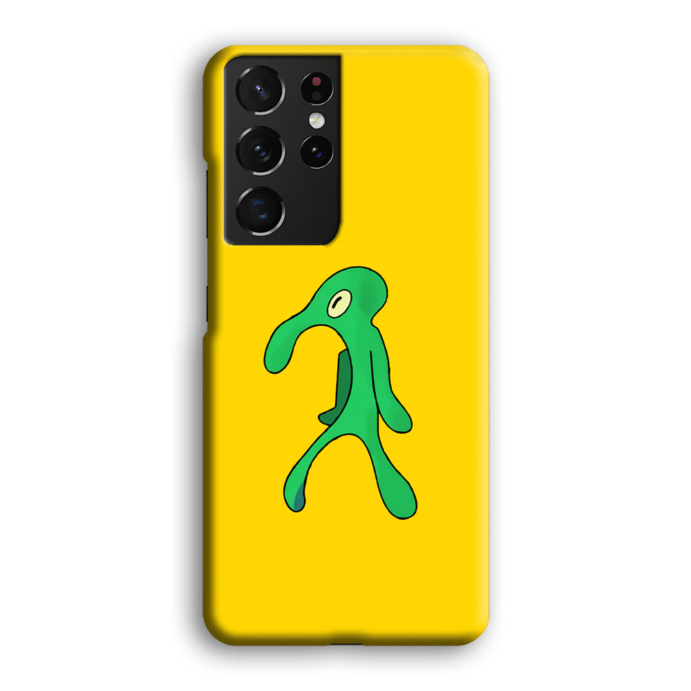 Squidward Painting Masterpiece Samsung Galaxy S21 Ultra Case-Phone Case-3D Case-Altracase