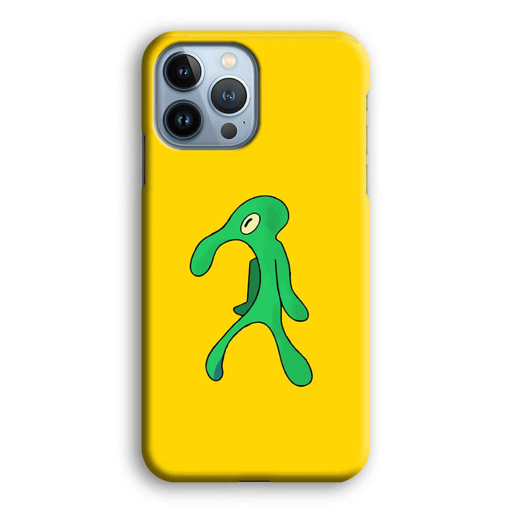 Squidward Painting Masterpiece iPhone 14 Pro Case