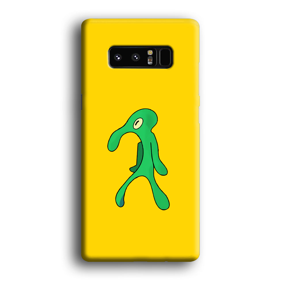 Squidward Painting Masterpiece Samsung Galaxy Note 8 Case