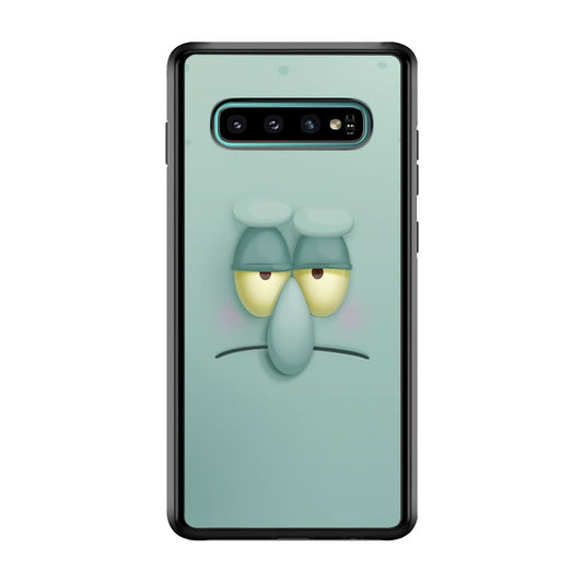 Squidward Tentacles Face Samsung Galaxy S10 Case