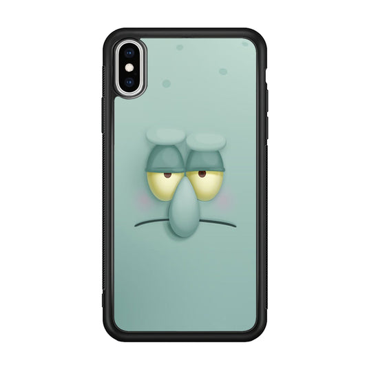 Squidward Tentacles Face iPhone Xs Max Case