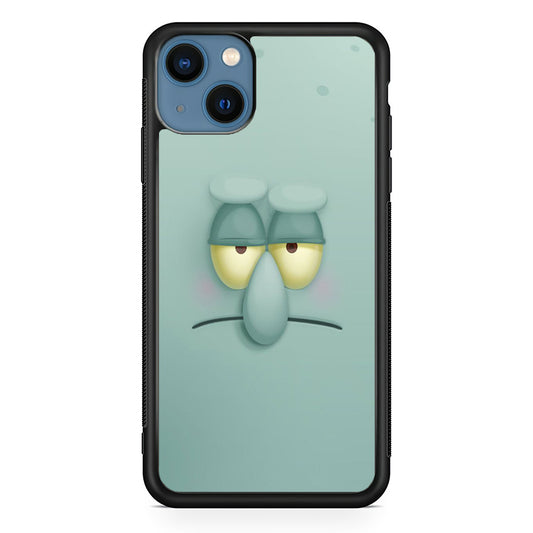 Squidward Tentacles Face iPhone 13 Mini Case