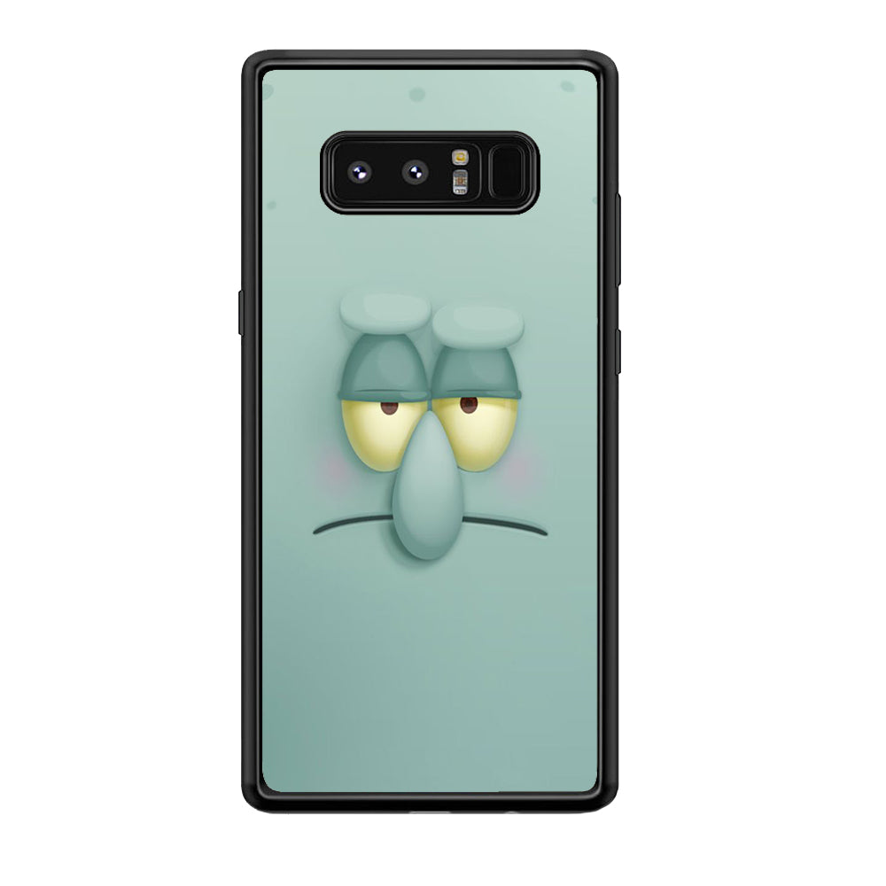Squidward Tentacles Face Samsung Galaxy Note 8 Case