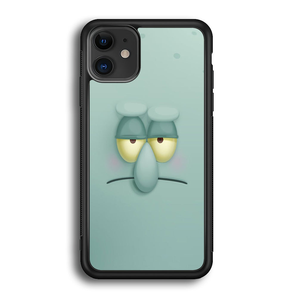 Squidward Tentacles Face iPhone 12 Case