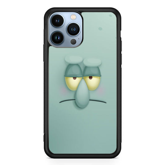 Squidward Tentacles Face iPhone 13 Pro Max Case