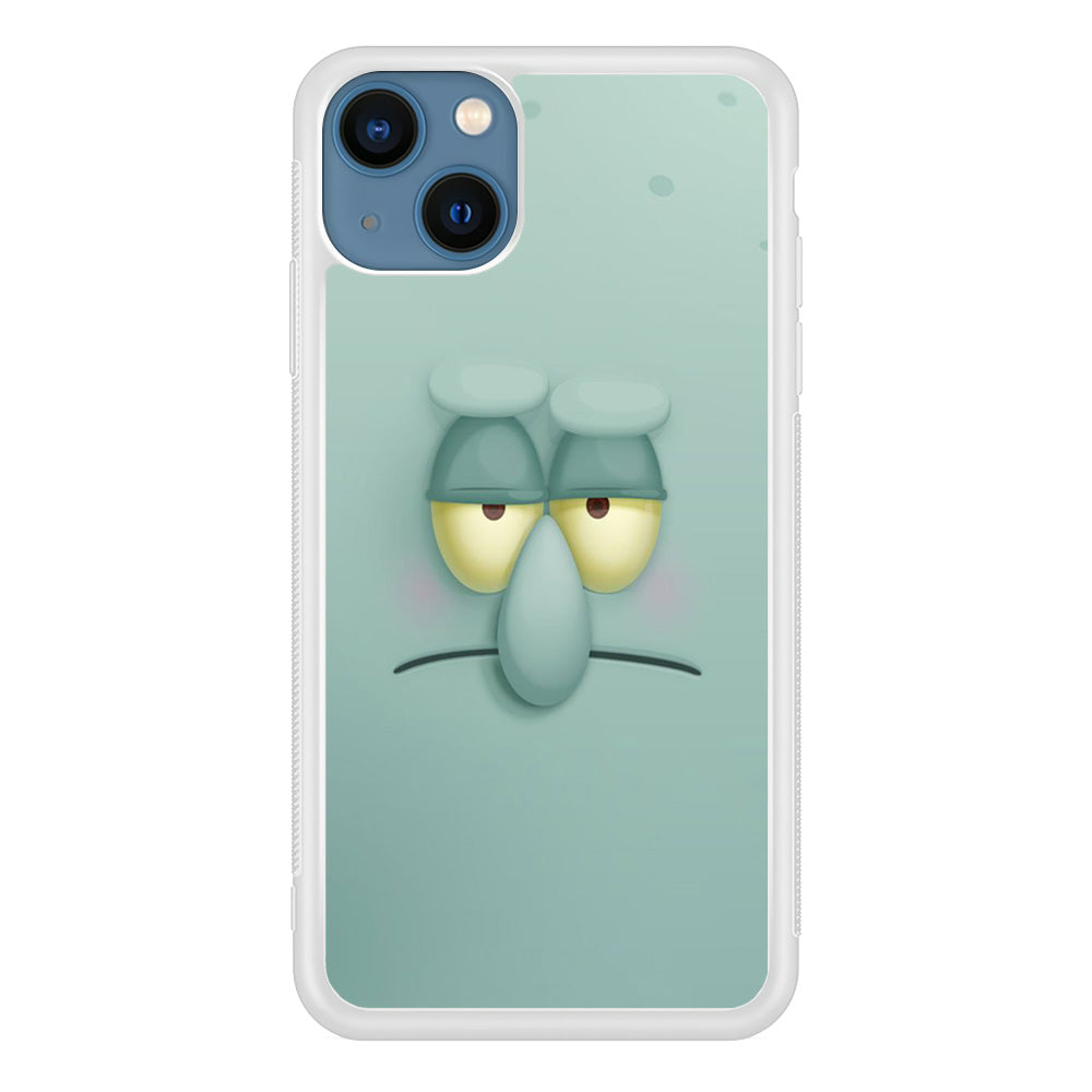 Squidward Tentacles Face iPhone 14 Case