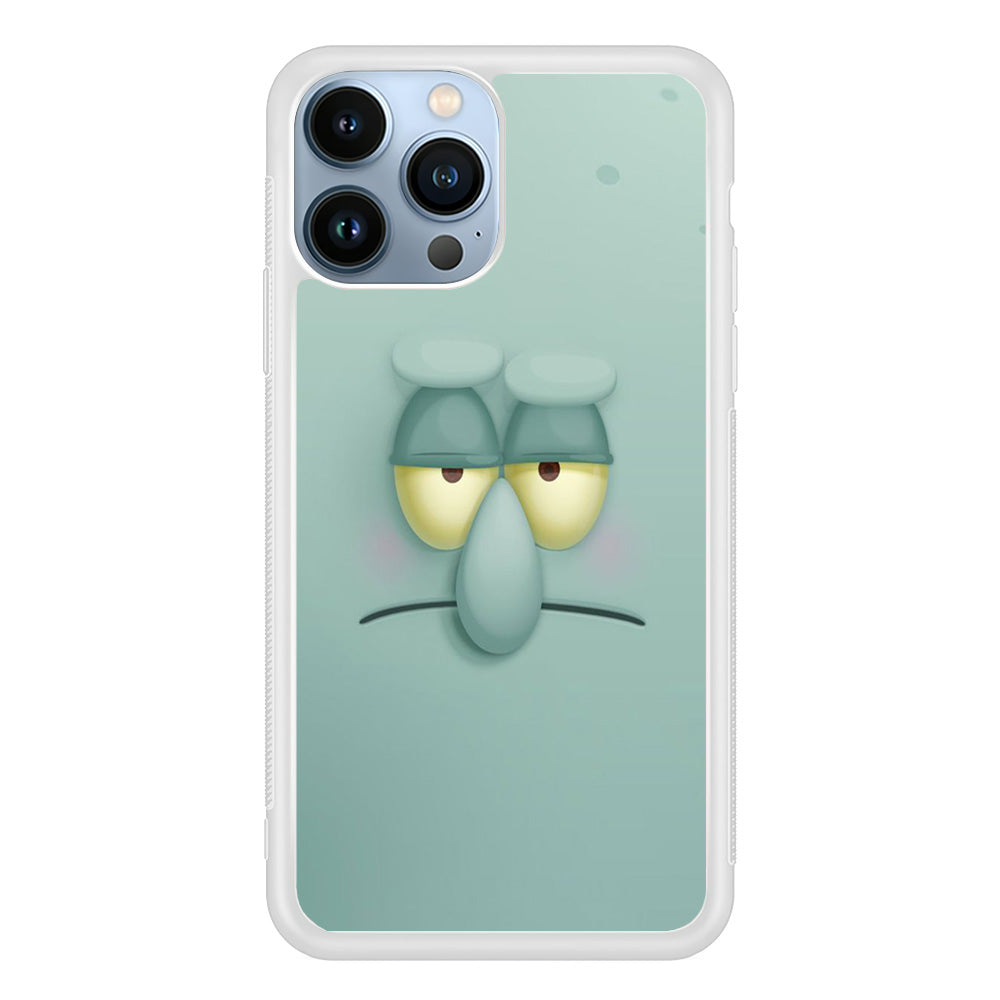 Squidward Tentacles Face iPhone 13 Pro Max Case