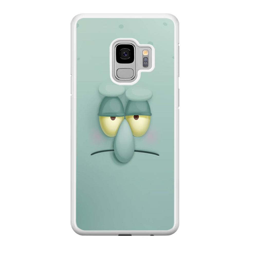 Squidward Tentacles Face Samsung Galaxy S9 Case