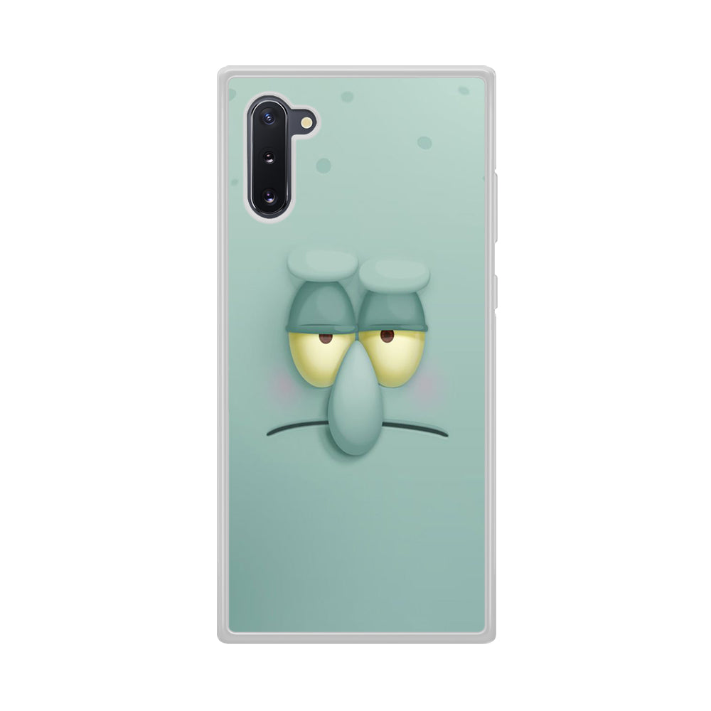 Squidward Tentacles Face Samsung Galaxy Note 10 Case