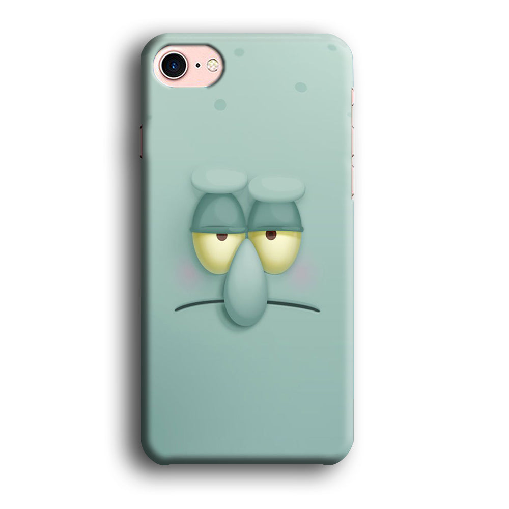 Squidward Tentacles Face iPhone 8 Case