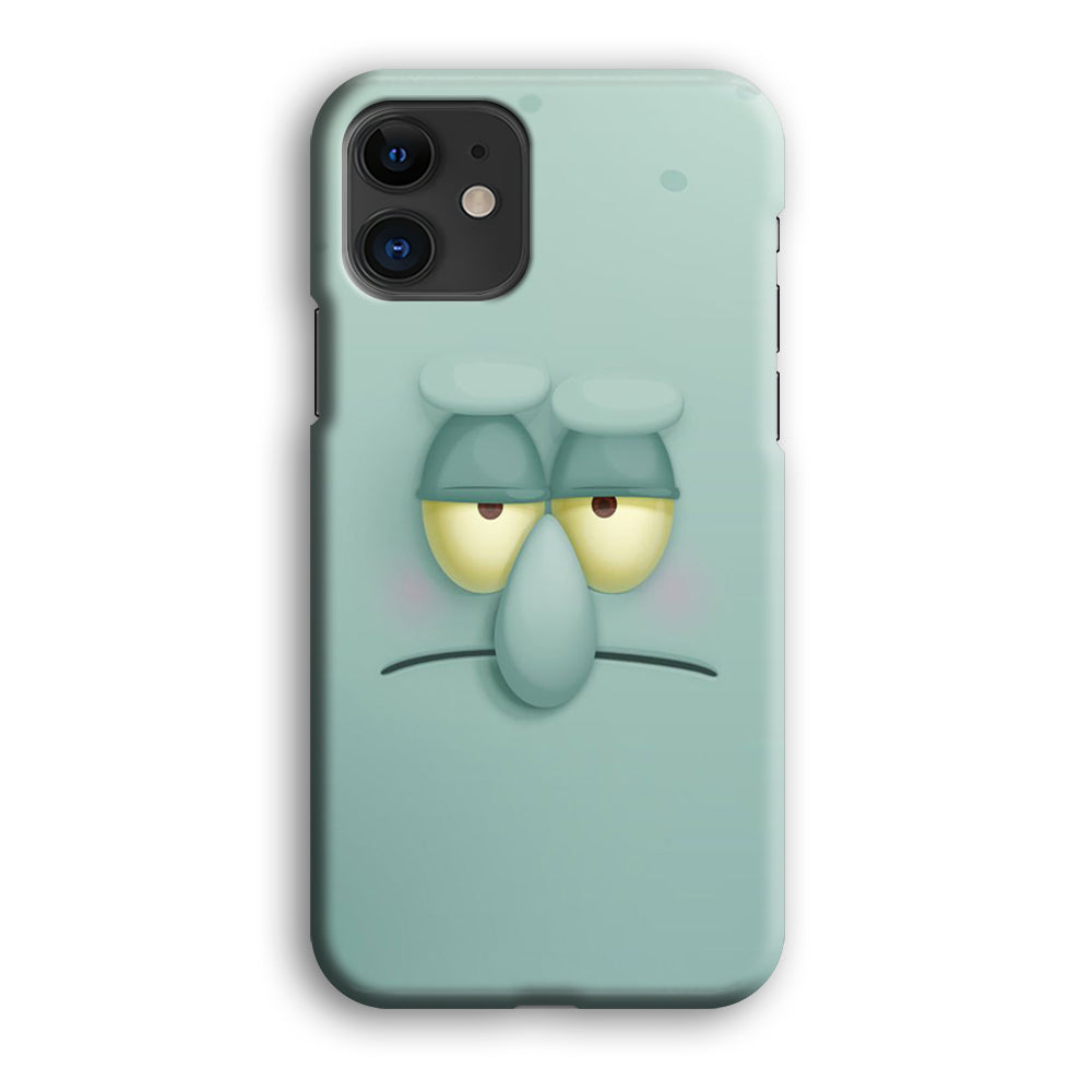 Squidward Tentacles Face iPhone 12 Mini Case