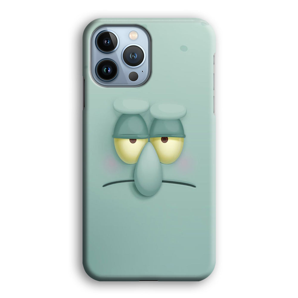 Squidward Tentacles Face iPhone 14 Pro Case