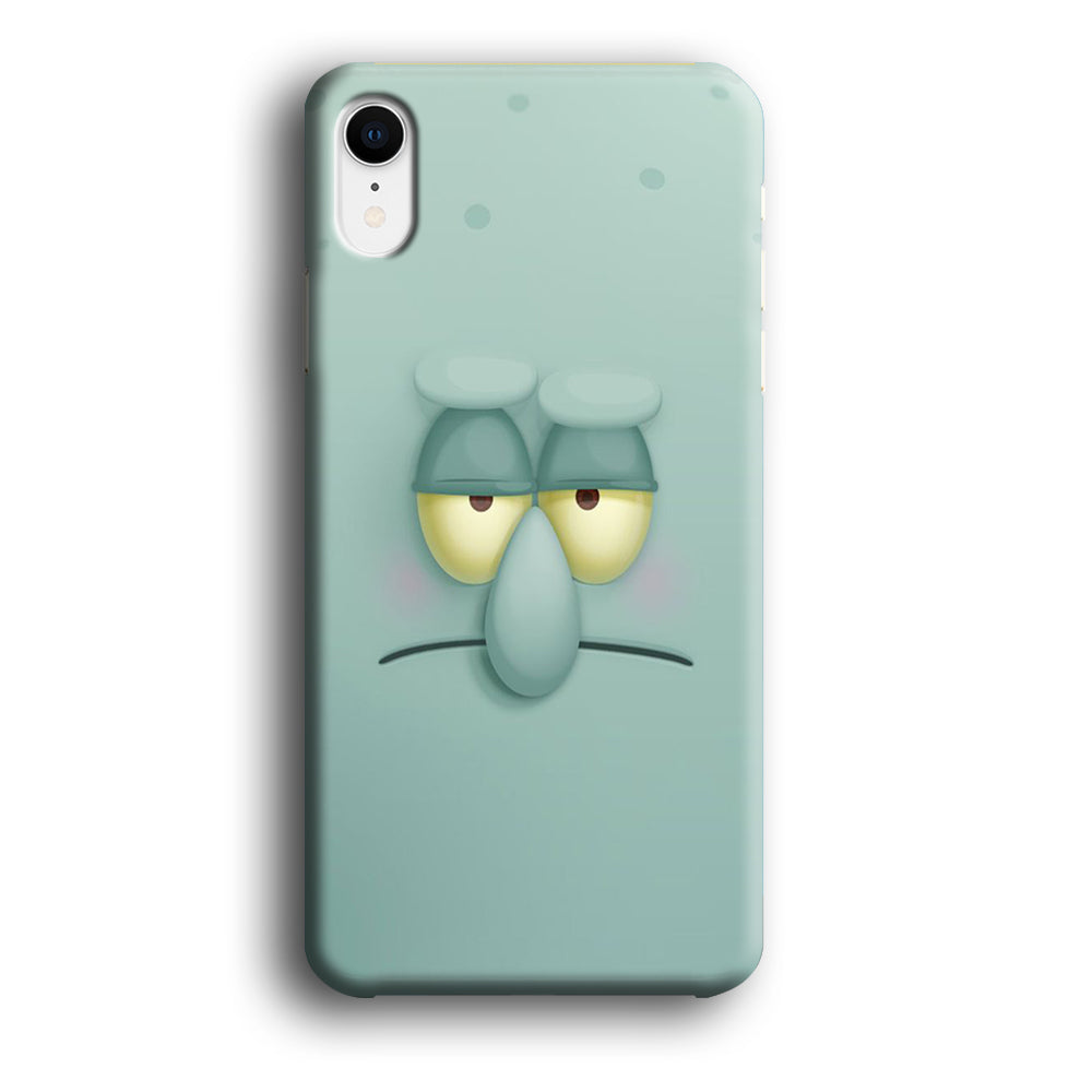 Squidward Tentacles Face iPhone XR Case