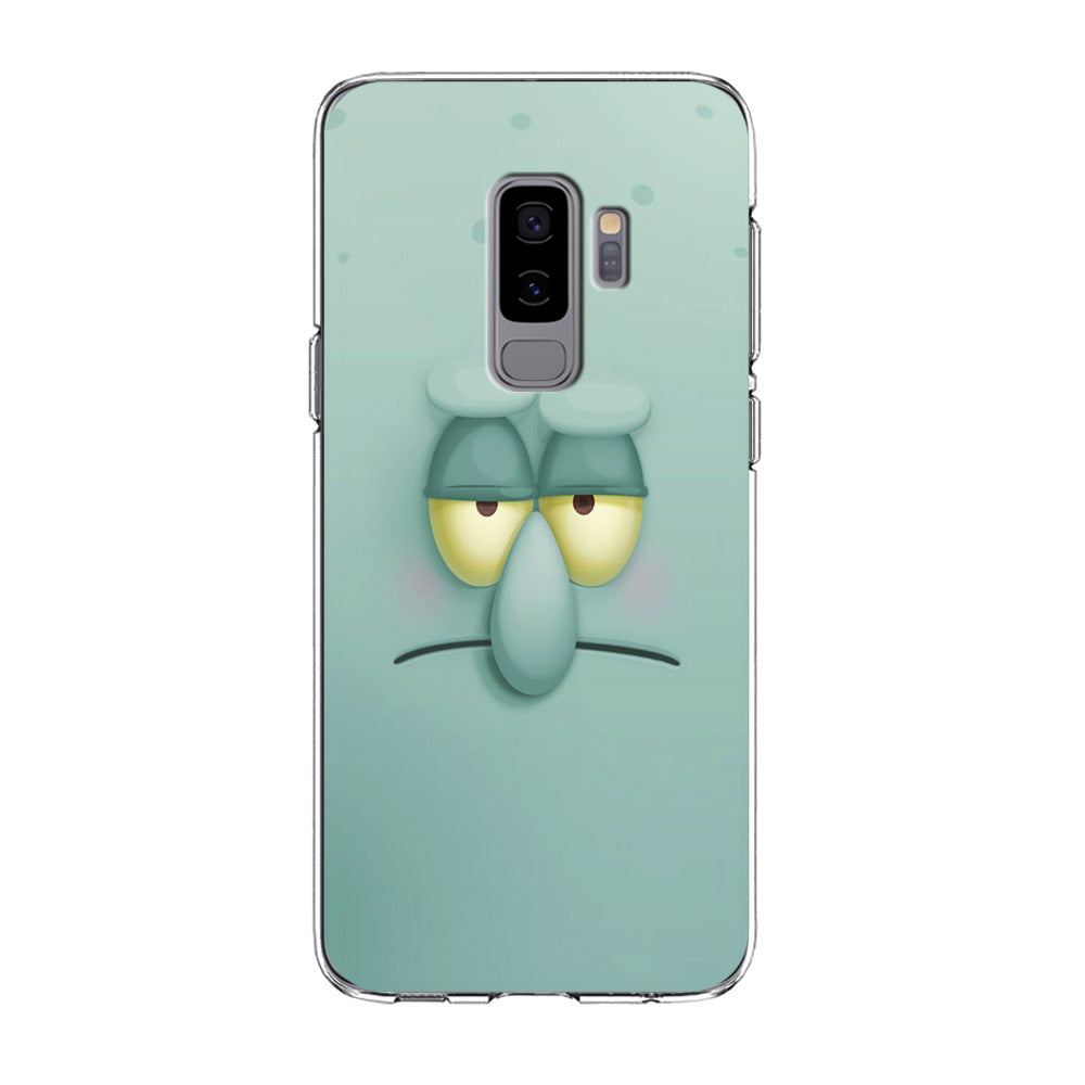 Squidward Tentacles Face Samsung Galaxy S9 Plus Case