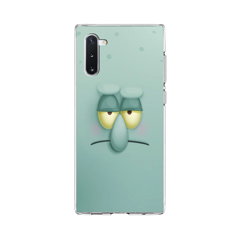 Squidward Tentacles Face Samsung Galaxy Note 10 Case