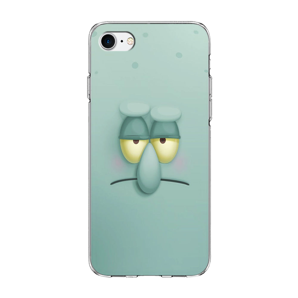 Squidward Tentacles Face iPhone SE 2020 Case