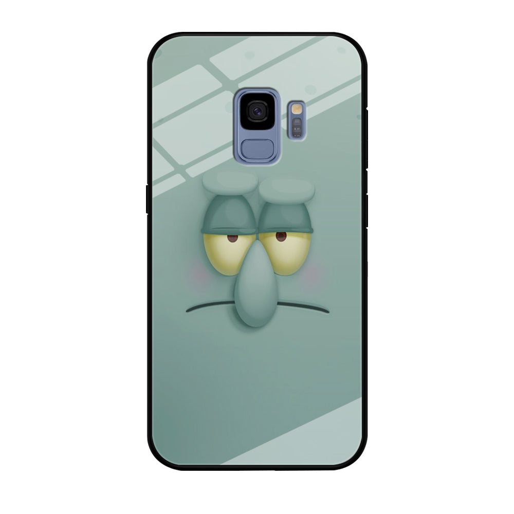 Squidward Tentacles Face Samsung Galaxy S9 Case
