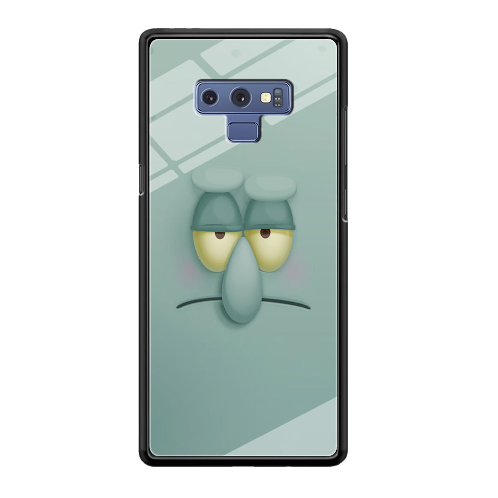 Squidward Tentacles Face Samsung Galaxy Note 9 Case