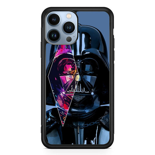 Star Wars Darth Vader Art iPhone 14 Pro Max Case-Phone Case-Rubber Black (2D Case)-Altracase