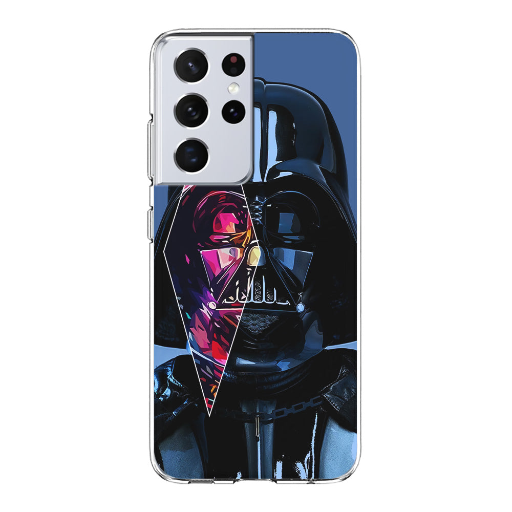 Star Wars Darth Vader Art Samsung Galaxy S21 Ultra Case-Phone Case-Clear Soft Case-Altracase