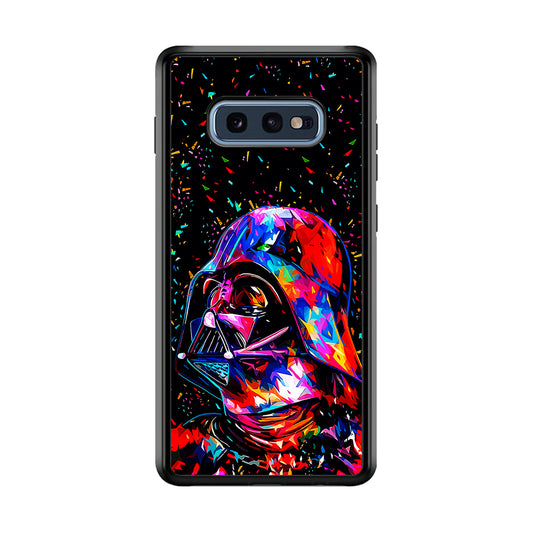 Star Wars Darth Vader Colorful Samsung Galaxy S10E Case