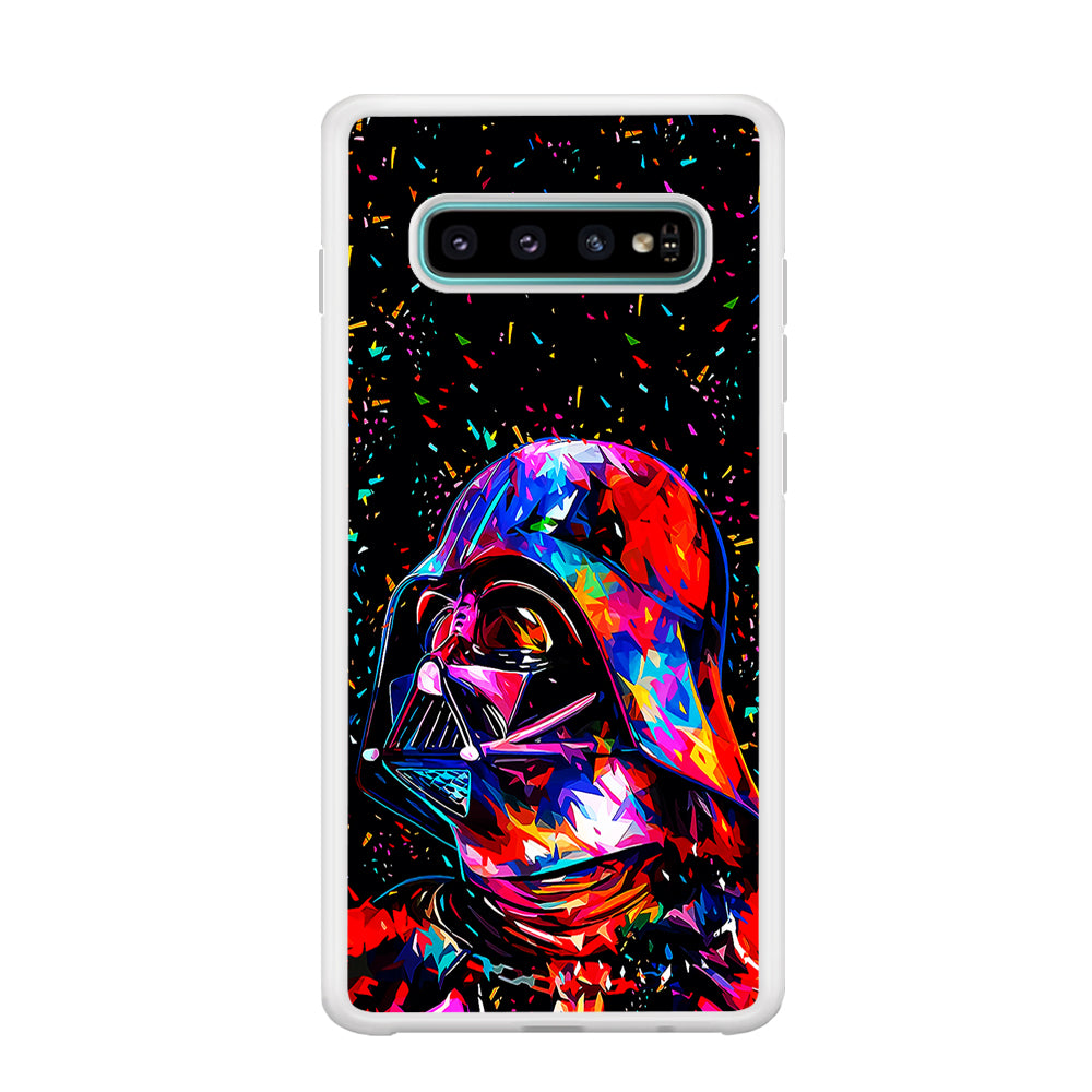 Star Wars Darth Vader Colorful Samsung Galaxy S10 Case