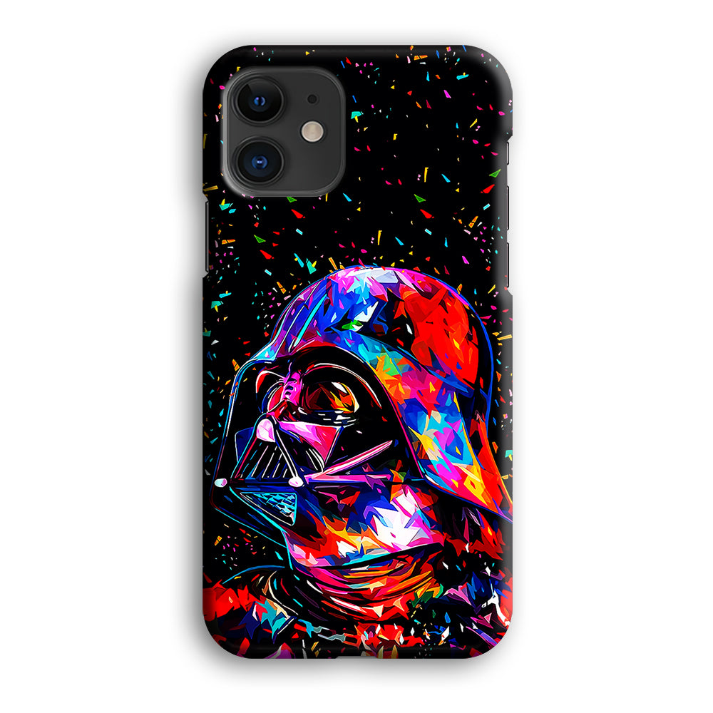 Star Wars Darth Vader Colorful iPhone 12 Case