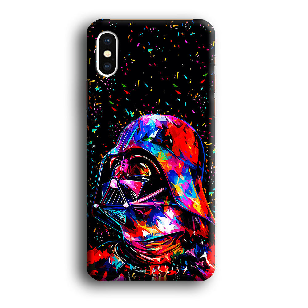 Star Wars Darth Vader Colorful iPhone X Case