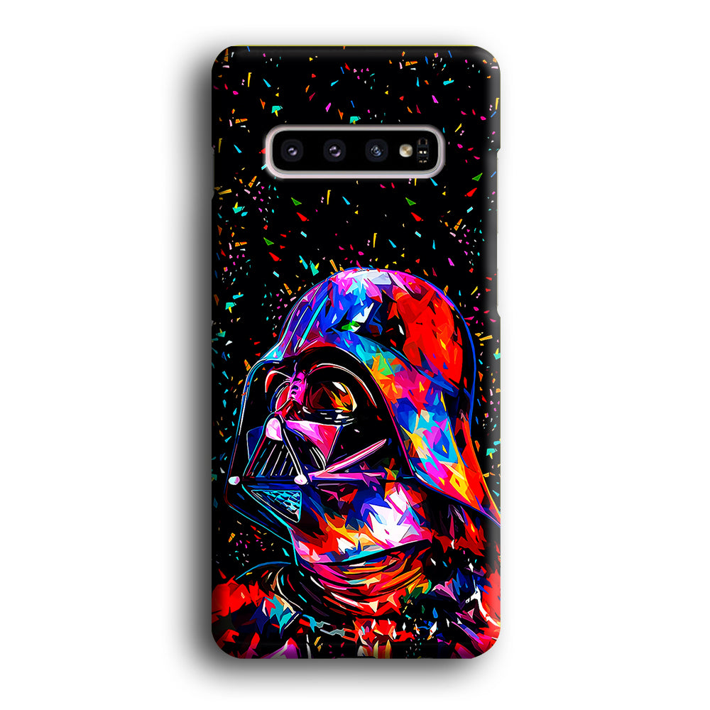 Star Wars Darth Vader Colorful Samsung Galaxy S10 Case