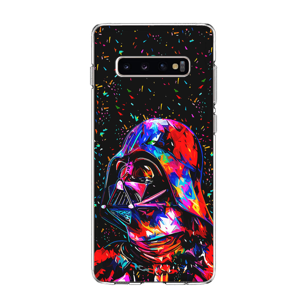 Star Wars Darth Vader Colorful Samsung Galaxy S10 Case