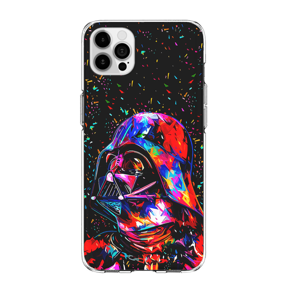 Star Wars Darth Vader Colorful iPhone 14 Pro Case