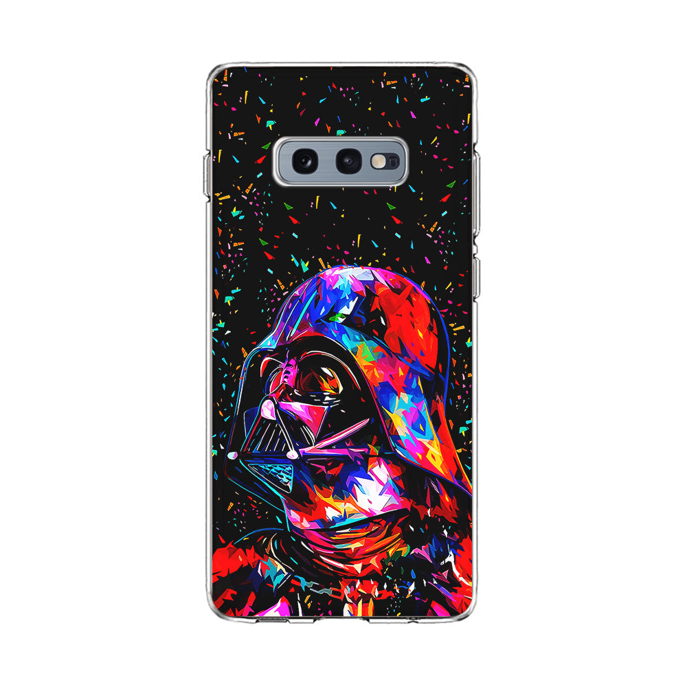 Star Wars Darth Vader Colorful Samsung Galaxy S10E Case