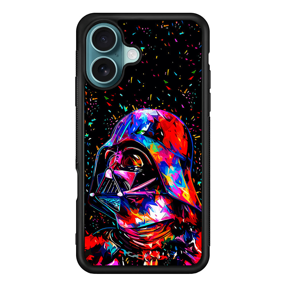 Star Wars Darth Vader Colorful iPhone 16 Plus Case - Altracase