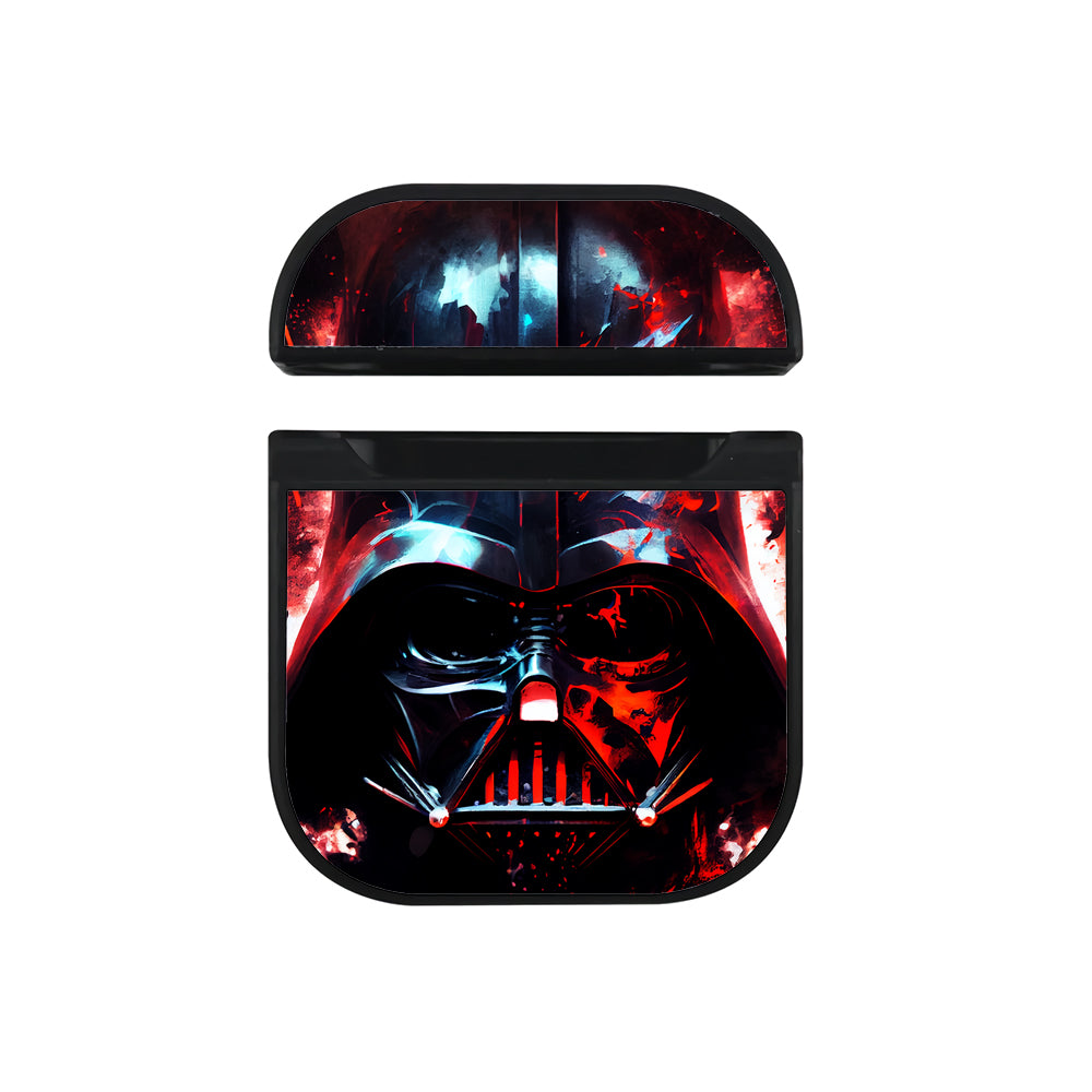 Star Wars Darth Vader Head Apple AirPods Case-AirPod Case-Black-Altracase