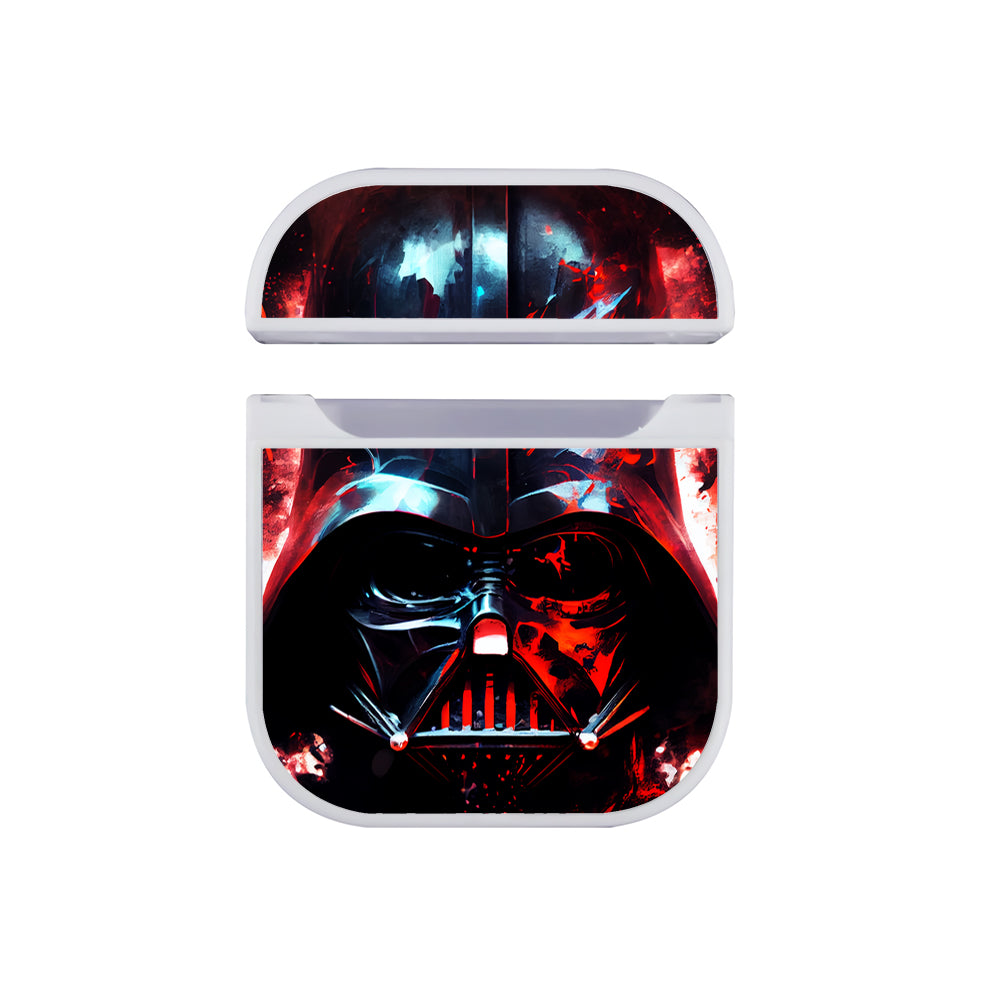 Star Wars Darth Vader Head Apple AirPods Case-AirPod Case-White-Altracase