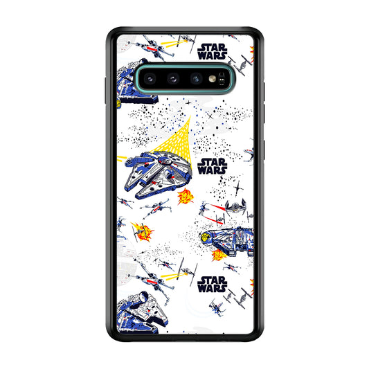 Star Wars Fighter Plane Samsung Galaxy S10 Case