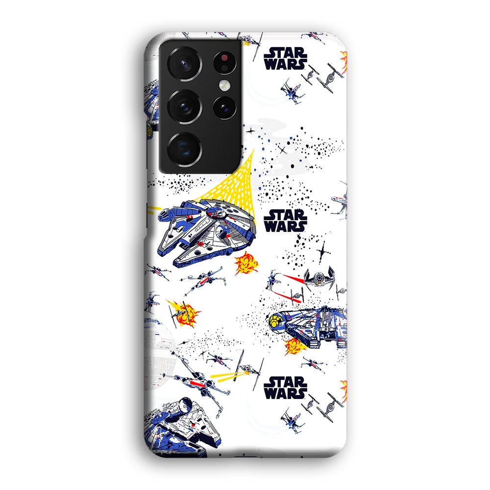 Star Wars Fighter Plane Samsung Galaxy S21 Ultra Case-Phone Case-3D Case-Altracase