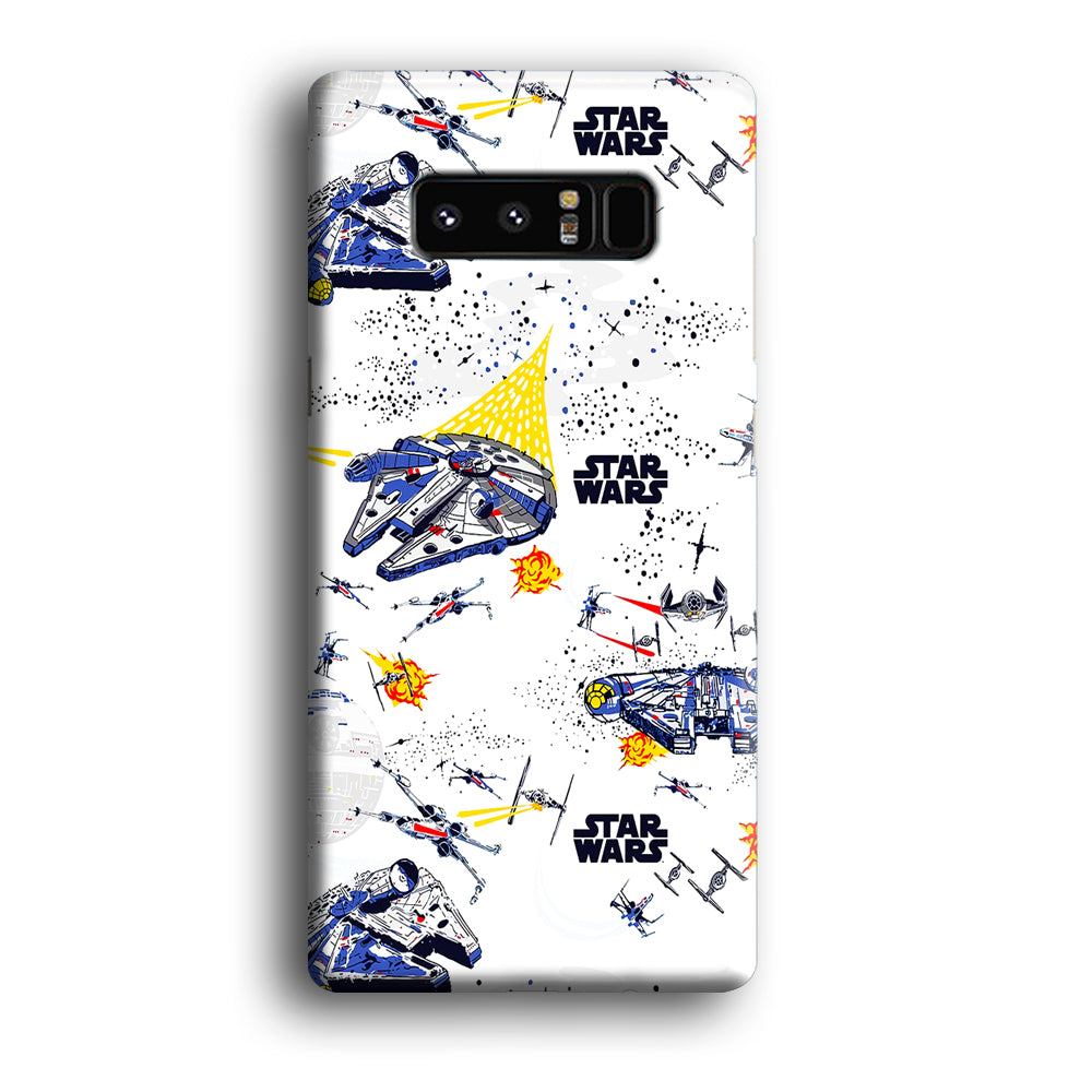 Star Wars Fighter Plane Samsung Galaxy Note 8 Case