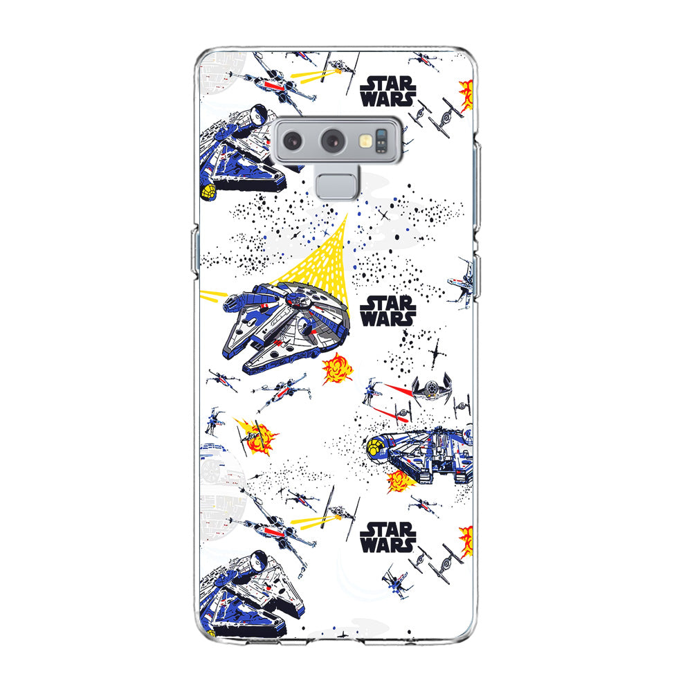 Star Wars Fighter Plane Samsung Galaxy Note 9 Case