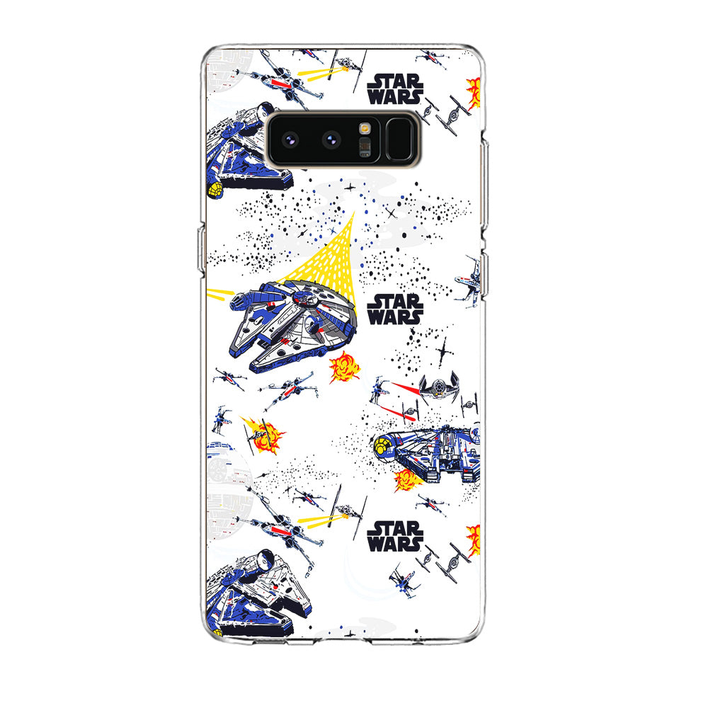 Star Wars Fighter Plane Samsung Galaxy Note 8 Case