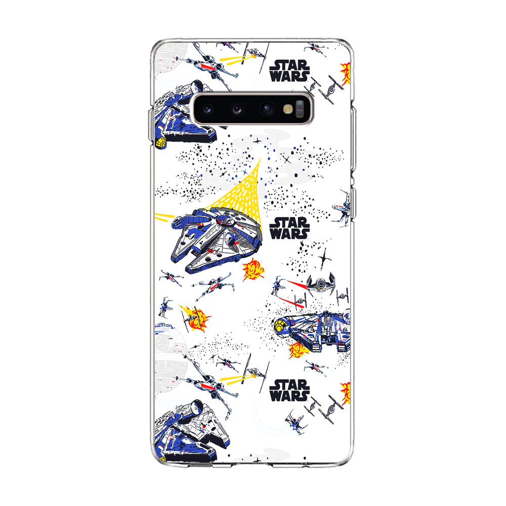 Star Wars Fighter Plane Samsung Galaxy S10 Case